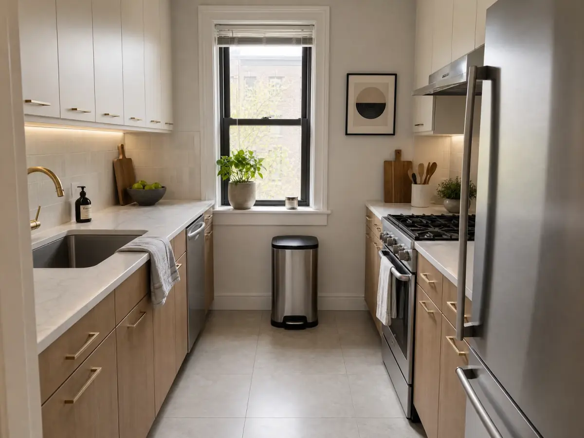 modern kitchen AI redesign